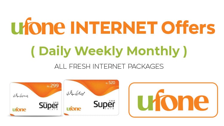 Ufone Internet Packages