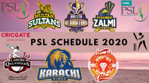 PSL 2020 Schedule