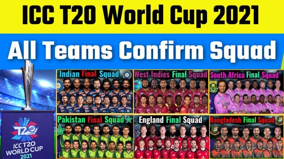 T20 World Cup 2021 squads